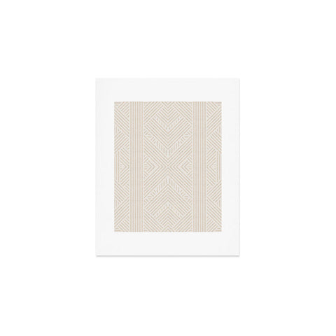 Holli Zollinger AMAI BEIGE Art Print