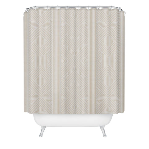 Holli Zollinger AMAI BEIGE Shower Curtain