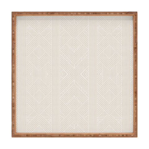 Holli Zollinger AMAI BEIGE Square Tray