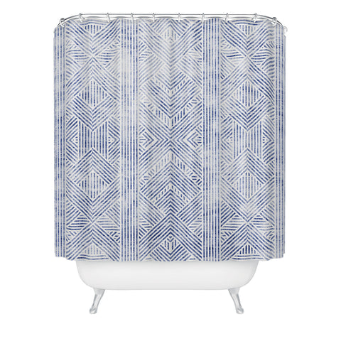 Holli Zollinger AMAI DENIM Shower Curtain
