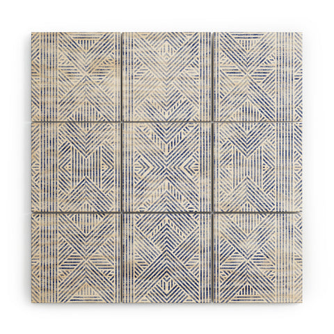 Holli Zollinger AMAI DENIM Wood Wall Mural