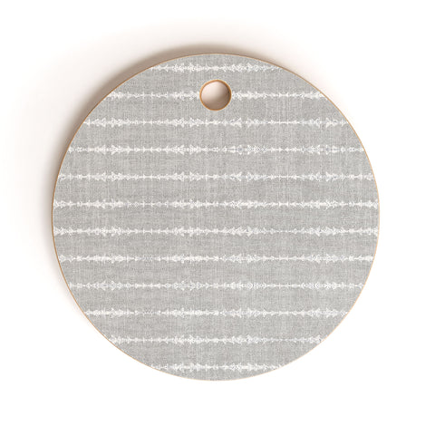 Holli Zollinger AMHA ARROW GREY Cutting Board Round
