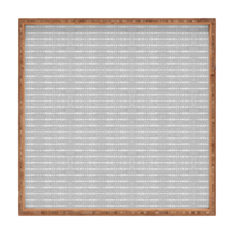 Holli Zollinger AMHA ARROW GREY Square Tray