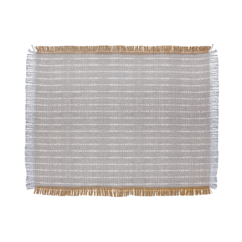 Holli Zollinger AMHA ARROW GREY Throw Blanket