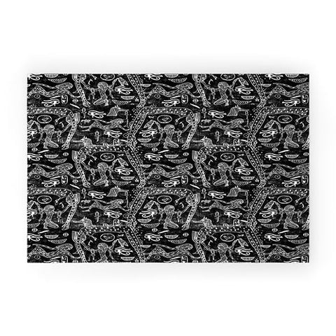 Holli Zollinger Ankh Midnight Welcome Mat