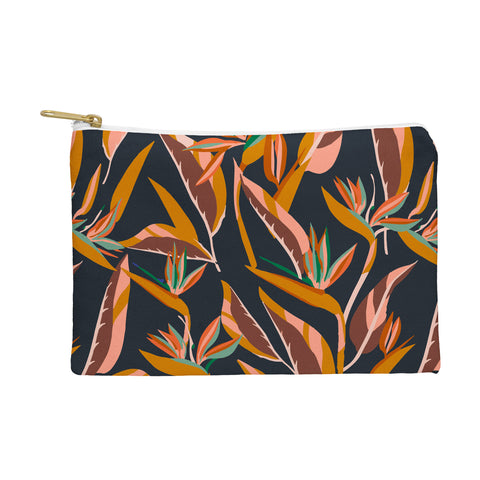 Holli Zollinger ANTHOLOGY OF PATTERN ELLE BIRD OF PARADISE DARK Pouch