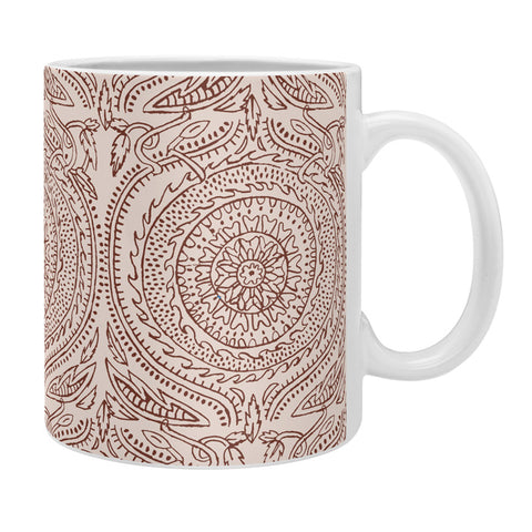 Holli Zollinger ANTHOLOGY OF PATTERN ELLE SUNDIAL LIGHT Coffee Mug