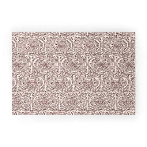 Holli Zollinger ANTHOLOGY OF PATTERN ELLE SUNDIAL LIGHT Welcome Mat