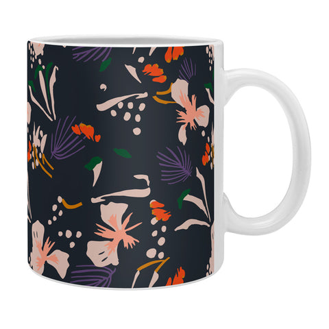 Holli Zollinger ANTHOLOGY OF PATTERN SEVILLE GARDEN BLACK Coffee Mug