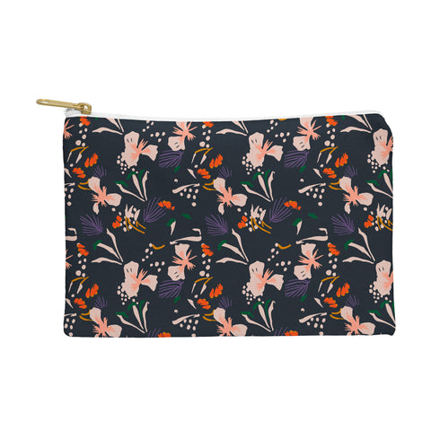 Holli Zollinger ANTHOLOGY OF PATTERN SEVILLE GARDEN BLACK Pouch