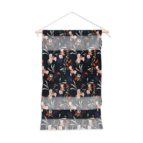 Holli Zollinger ANTHOLOGY OF PATTERN SEVILLE GARDEN BLACK Wall Hanging Portrait