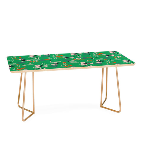 Holli Zollinger ANTHOLOGY OF PATTERN SEVILLE GARDEN GREEN Coffee Table