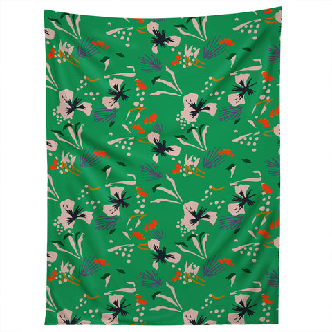 Holli Zollinger ANTHOLOGY OF PATTERN SEVILLE GARDEN GREEN Tapestry