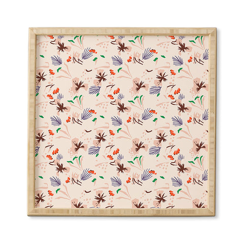 Holli Zollinger ANTHOLOGY OF PATTERN SEVILLE GARDEN LIGHT Framed Wall Art