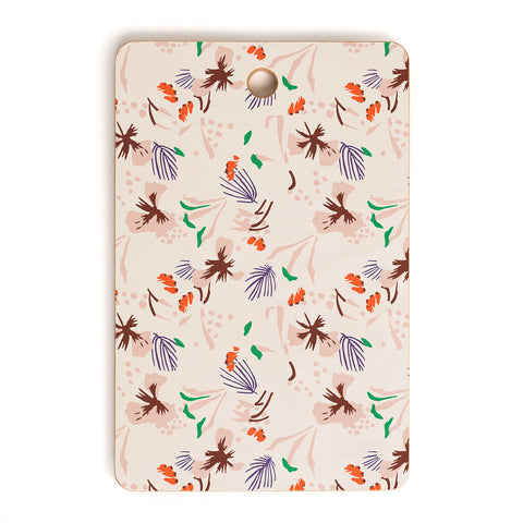 Holli Zollinger ANTHOLOGY OF PATTERN SEVILLE GARDEN LIGHT Cutting Board Rectangle