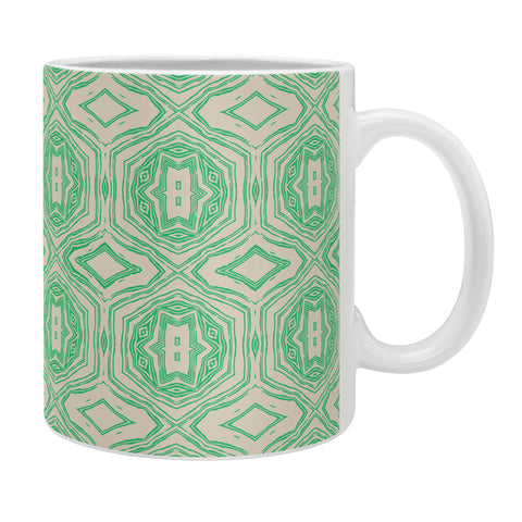 Holli Zollinger ANTHOLOGY OF PATTERN SEVILLE MARBLE GREEN Coffee Mug