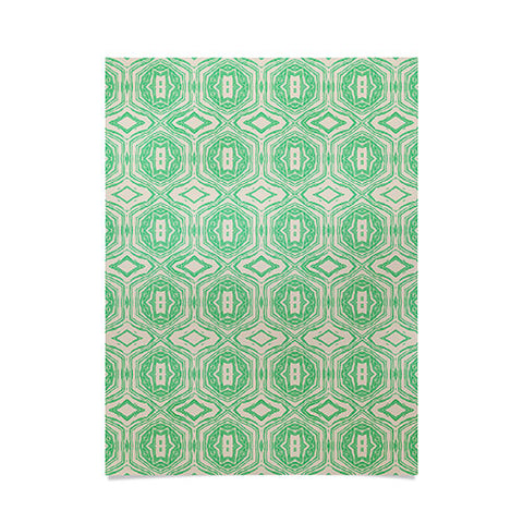 Holli Zollinger ANTHOLOGY OF PATTERN SEVILLE MARBLE GREEN Poster