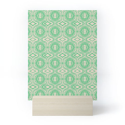 Holli Zollinger ANTHOLOGY OF PATTERN SEVILLE MARBLE GREEN Mini Art Print