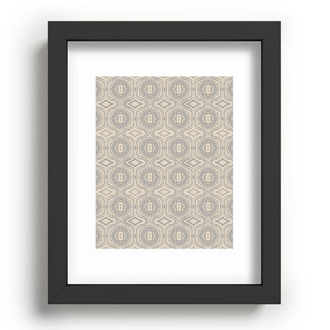 Holli Zollinger AntHOLOGY OF PATTERN SEVILLE MARBLE GREY Recessed Framing Rectangle