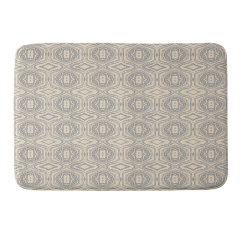 Holli Zollinger AntHOLOGY OF PATTERN SEVILLE MARBLE GREY Memory Foam Bath Mat