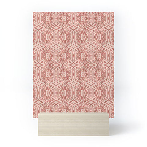 Holli Zollinger ANTHOLOGY OF PATTERN SEVILLE MARBLE PINK Mini Art Print
