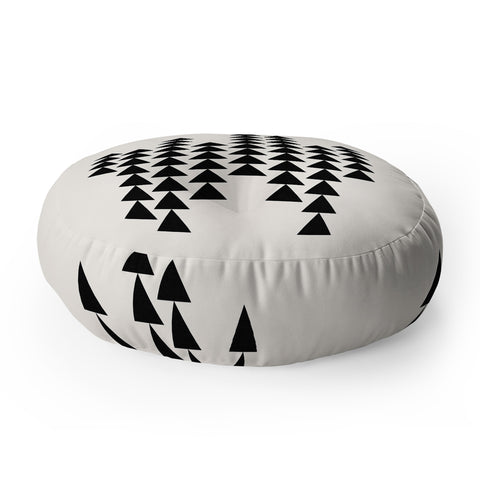 Holli Zollinger Arrowing Floor Pillow Round