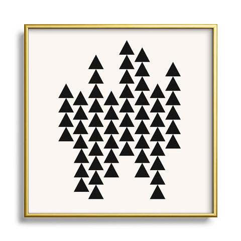 Holli Zollinger Arrowing Metal Square Framed Art Print
