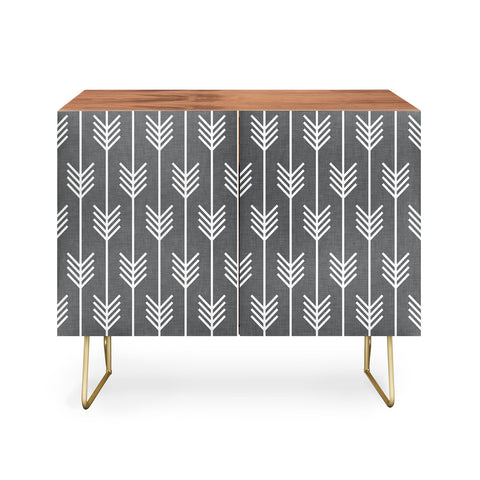 Holli Zollinger Arrows Grey Credenza