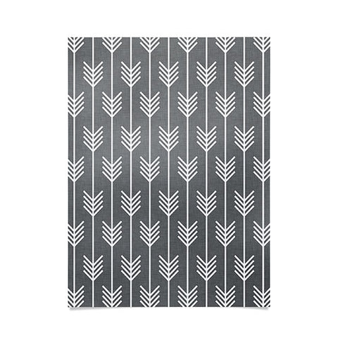 Holli Zollinger Arrows Grey Poster