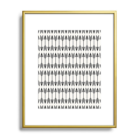 Holli Zollinger Arrows Metal Framed Art Print