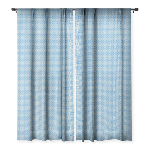 Holli Zollinger AZUL TILE Sheer Window Curtain