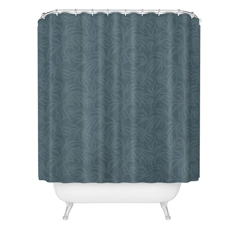 Holli Zollinger BALI PALM BREEZE Shower Curtain