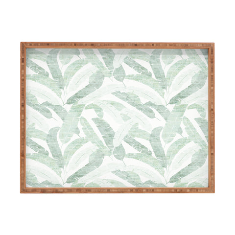 Holli Zollinger BANANA LEAF LIGHT Rectangular Tray