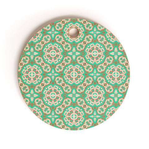 Holli Zollinger BEADED MOSAIC Cutting Board Round