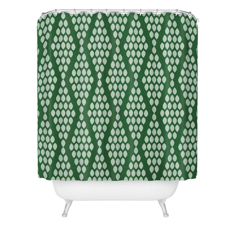Holli Zollinger Beaded Triangle Shower Curtain