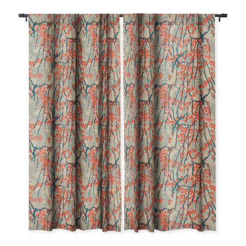 Holli Zollinger BENGAL CORA MONKEY Blackout Window Curtain