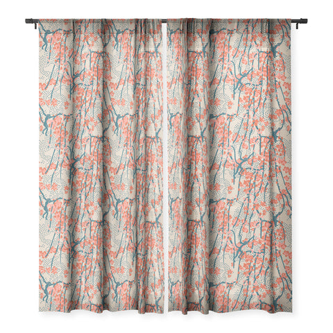 Holli Zollinger BENGAL CORA MONKEY Sheer Window Curtain