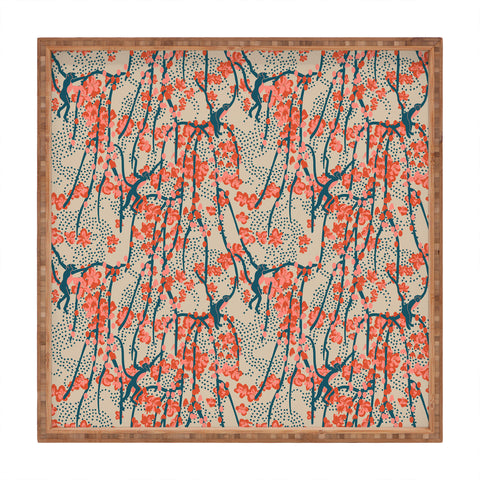 Holli Zollinger BENGAL CORA MONKEY Square Tray