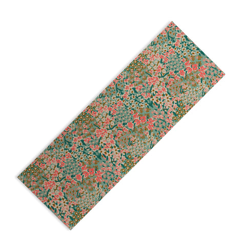 Holli Zollinger BENGAL KUMA FLORAL Yoga Mat