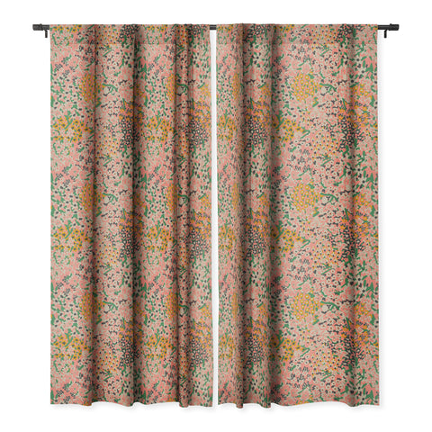 Holli Zollinger BENGAL MAYA FLORAL Blackout Window Curtain