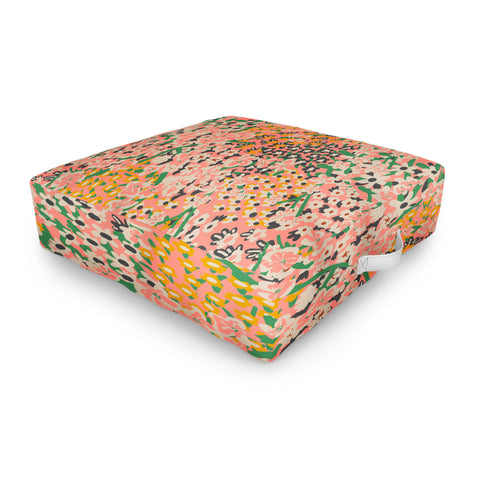 Holli Zollinger BENGAL MAYA FLORAL Outdoor Floor Cushion