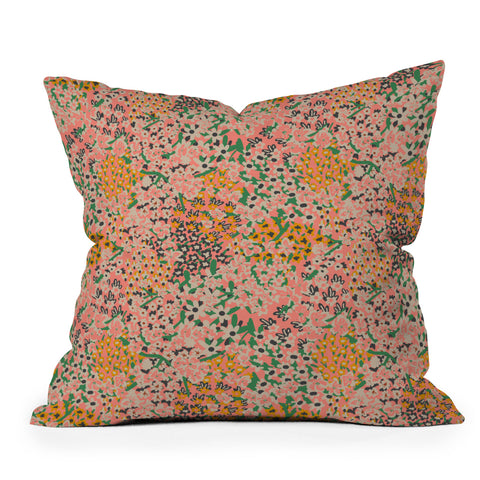 Holli Zollinger BENGAL MAYA FLORAL Throw Pillow