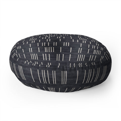 Holli Zollinger BOGO DENIM MUDCLOTH Floor Pillow Round