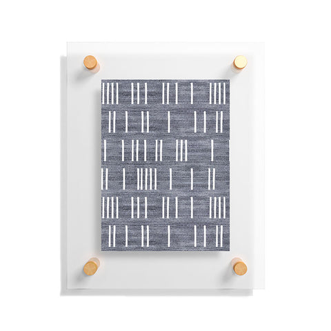 Holli Zollinger BOGO DENIM MUDCLOTH LIGHT Floating Acrylic Print