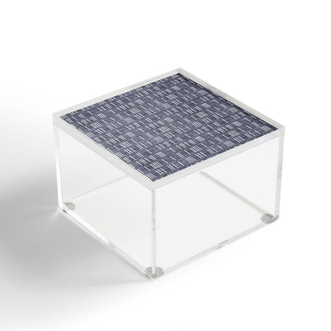 Holli Zollinger BOGO DENIM MUDCLOTH LIGHT Acrylic Box