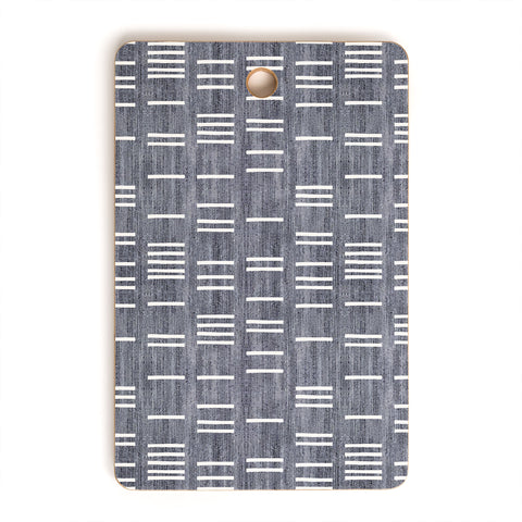 Holli Zollinger BOGO DENIM MUDCLOTH LIGHT Cutting Board Rectangle