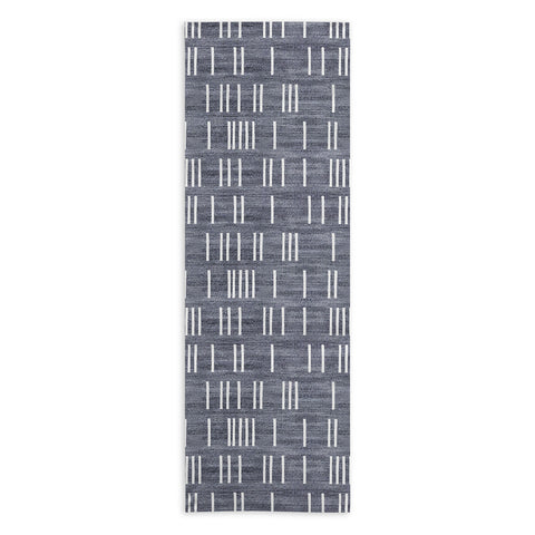 Holli Zollinger BOGO DENIM MUDCLOTH LIGHT Yoga Towel