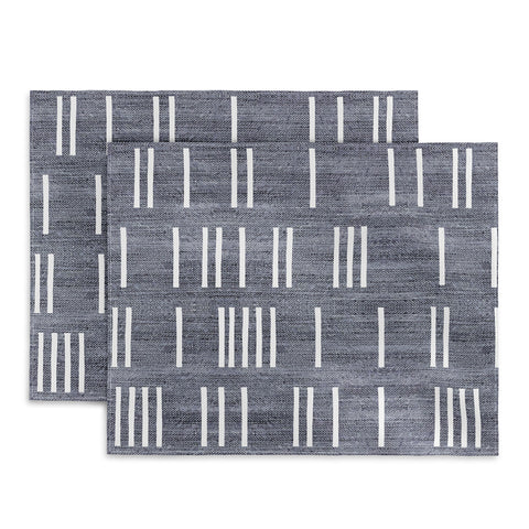 Holli Zollinger BOGO DENIM MUDCLOTH LIGHT Placemat