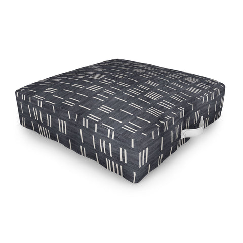Holli Zollinger BOGO DENIM MUDCLOTH Outdoor Floor Cushion