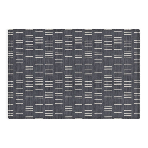 Holli Zollinger BOGO DENIM MUDCLOTH Outdoor Rug